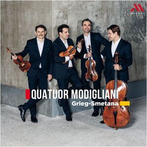 Quatuor Modigliani - Grieg - Smetana  CD